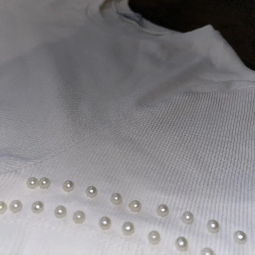 ZARA x HAUTE MONDE Pearl Embellished Complete Look - Picture 10 of 13